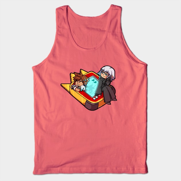 Digital Pet Device Data SoRiku Tank Top by VenaCoeurva